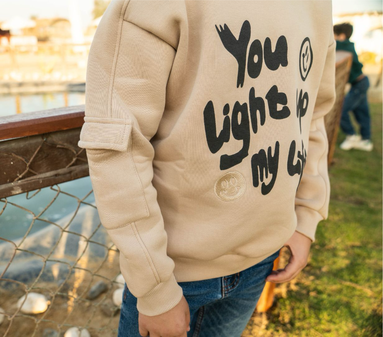 Light up sweatshirt