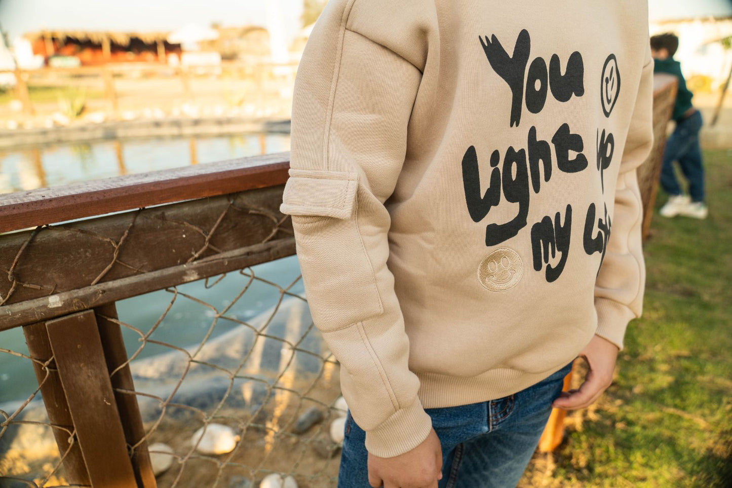Light up sweatshirt