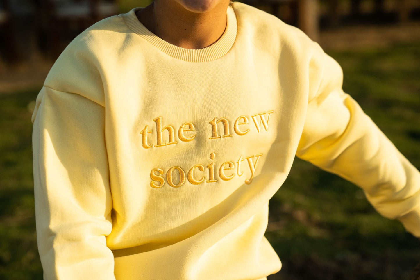 New Society sweatshirt