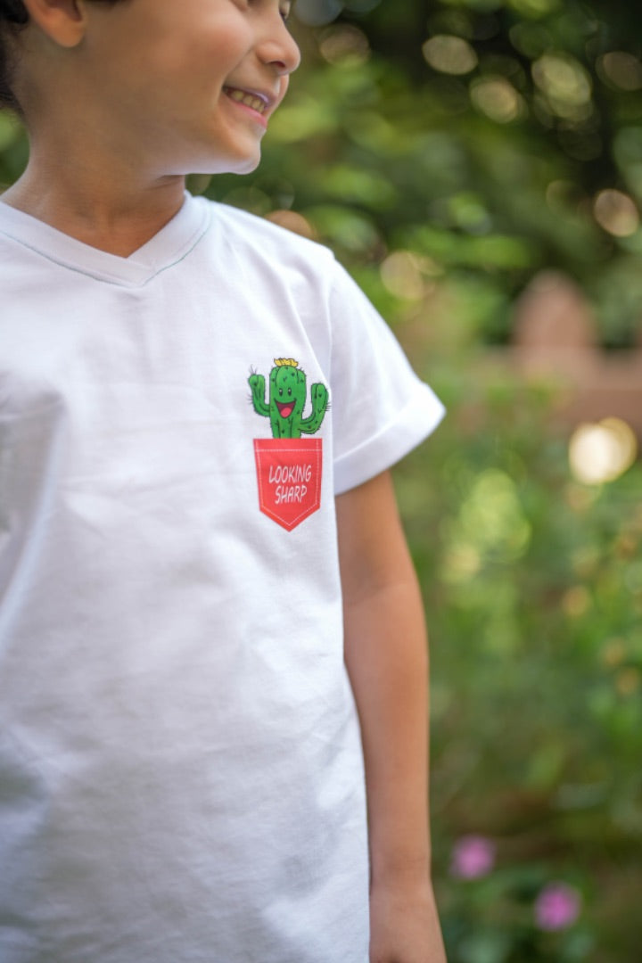 Looking sharp pocket T-shirt