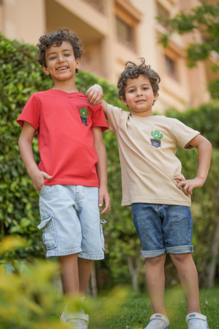 Looking sharp pocket T-shirt