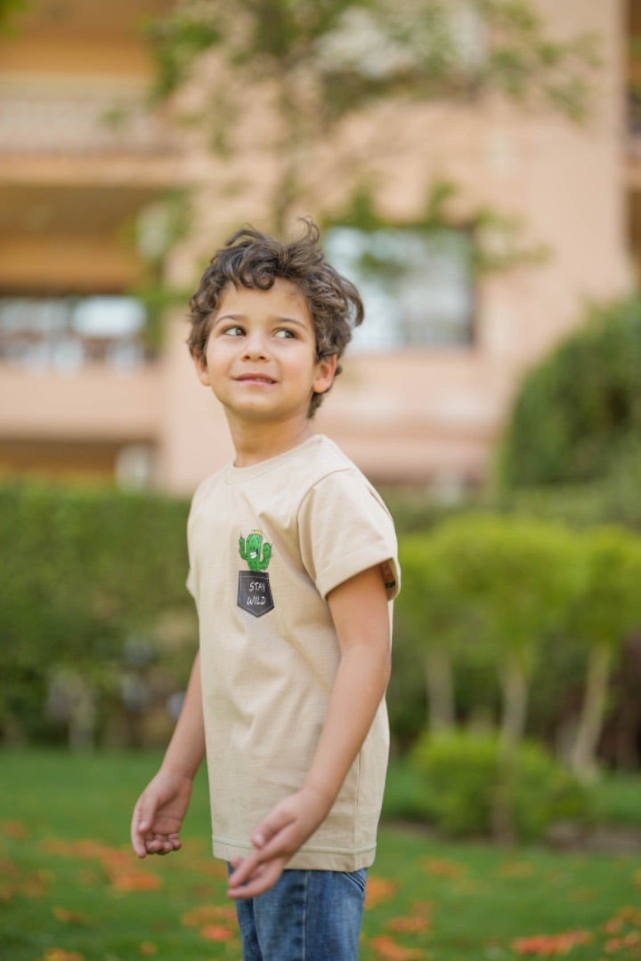 Looking sharp pocket T-shirt