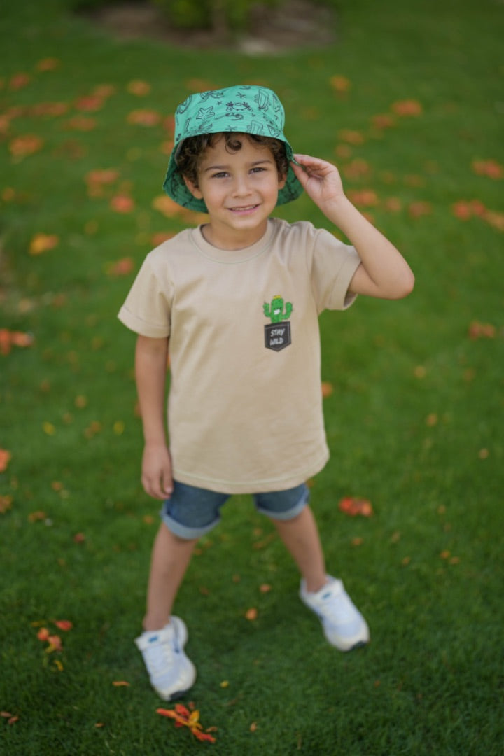 Sea green Bucket Hat