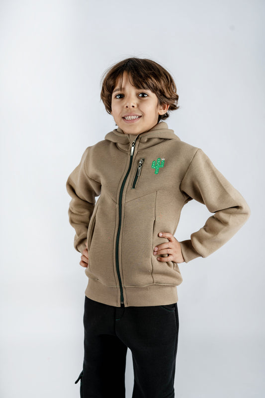 Taupe hoodie